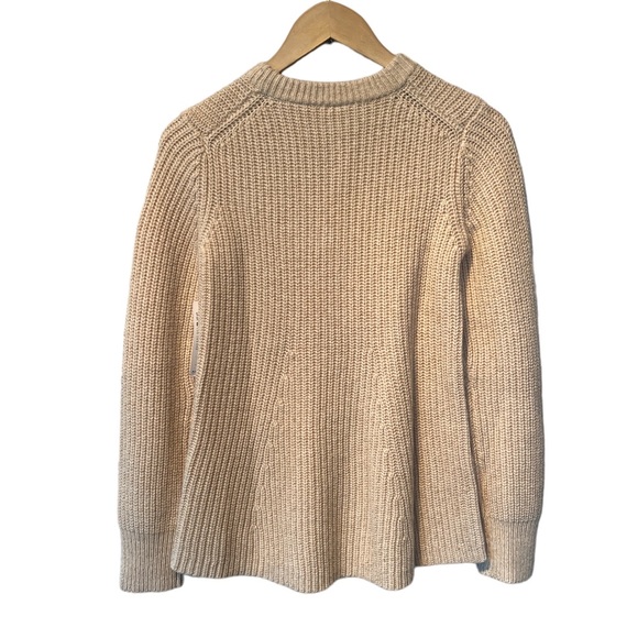 Athleta wool Sierra Crew Sweater in oatmeal size XXS NWT - Picture 2 of 6